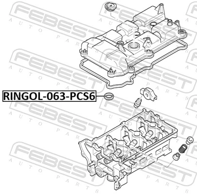 RINGOL063PCS6 Febest 