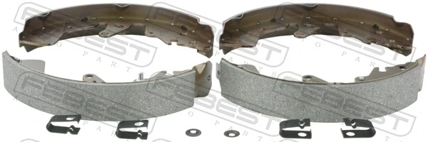 Колодки гальмові задні, барабанні AMP/Paradowscy BD0126 ціна, від 27.38 USD