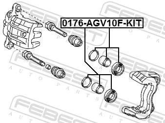 0176AGV10FKIT Febest 