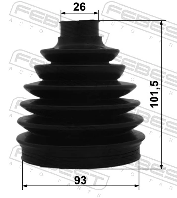 Купити 49541D7030 Hyundai/Kia Пильник шарніра приводу