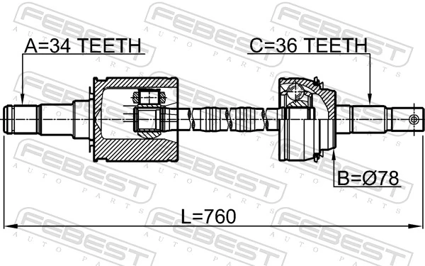 Вісь передня Toyota Tundra пікап (K5, K6) (2006 - 2021) ціна, від 159.43 USD