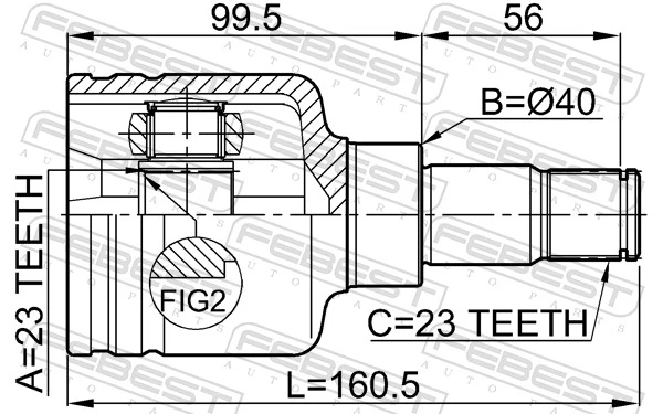 Купити BB2492 Posterparts Граната внутрішня, передня, ліва