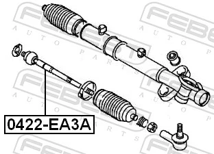 Купити CR403 Polcar Тяга рульова поздовжня