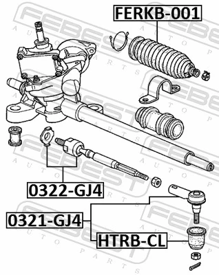 H1073 Polcar Тяги кермові
