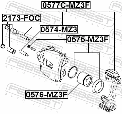 RK65920 Goodrem Ремкомплект гальмівної системи