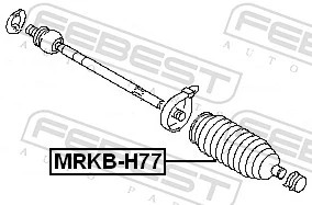 MRKBH77 Febest Пильник рульової