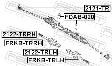 Чохол рульової рейки правий STD Ecem ECEM810 ціна, від 8.32 USD