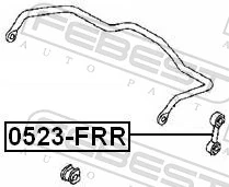 Лінк стабілізатора, заднього Mazda S10H28170 ціна, від 10.39 USD