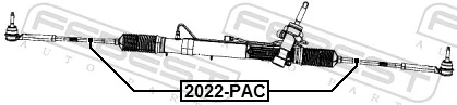 2022PAC Febest Тяги кермові