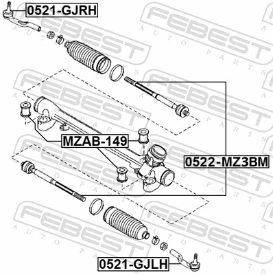Купити ATEMA1052 Tenacity Рульовий наконечник