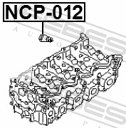 NCP012 Febest Кільце ущільнювальне свічкового колодязя