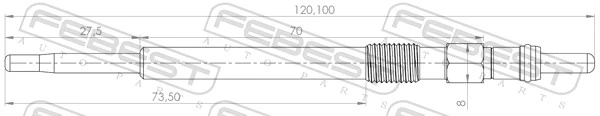 RG2052 Goodrem Свічки розжарювання