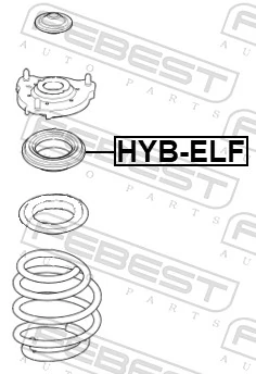 Підшипник верхньої опори Sachs 801074