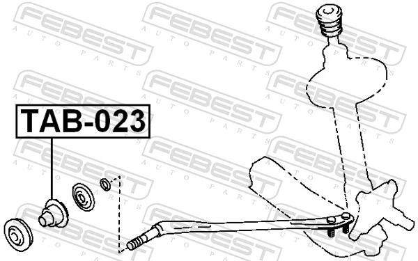 Сайлентблок торсиону NIPPON MOTORS NMS1306 ціна, від 2.99 USD