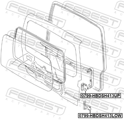 0799HBDSH413LOW Febest 