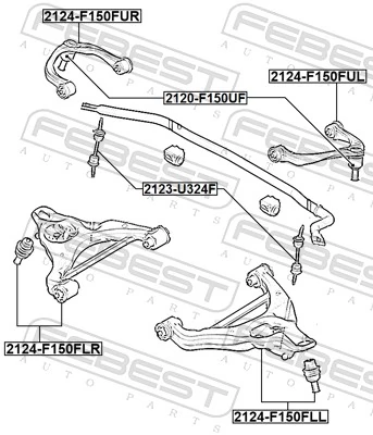 2120F150UF Febest 