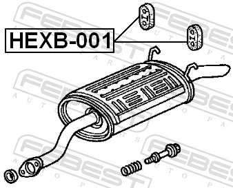 Подушка глушника 0219140086 4max