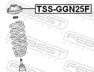 TSSGGN25F Febest Кріплення переднього амортизатора