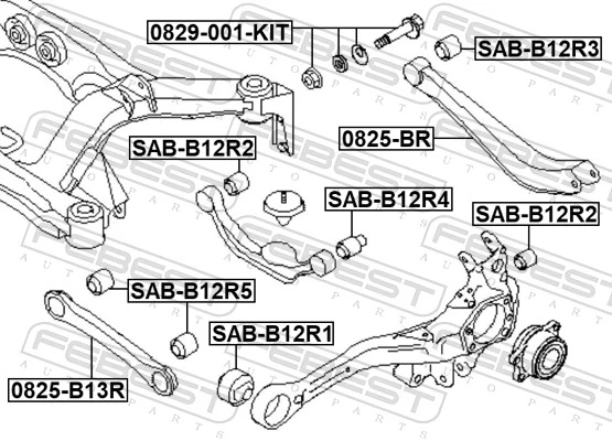 0829001KIT Febest 