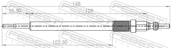Свіча накалу Goodrem RG2197 ціна, від 5.83 USD