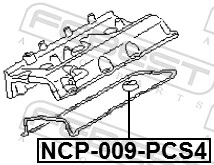 Купити 1327631U10 Renault (RVI) Кільце ущільнювальне свічкового колодязя