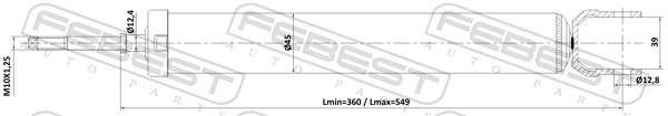 S32003 Tangun Амортизатори задні