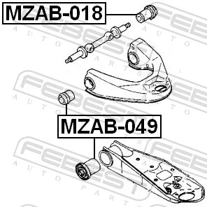 Сайлентблок переднього верхнього важеля S08334830 Hyundai/Kia