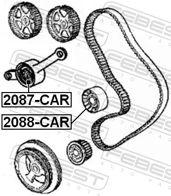 Натягувач ременя ГРМ K04781570AB Fiat/Alfa/Lancia