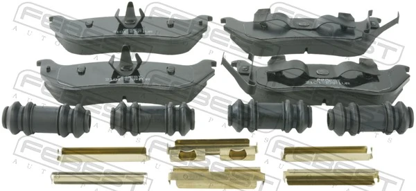 Задні гальмівні колодки Ford 2U2Z2V200AB ціна, від 27.05 USD
