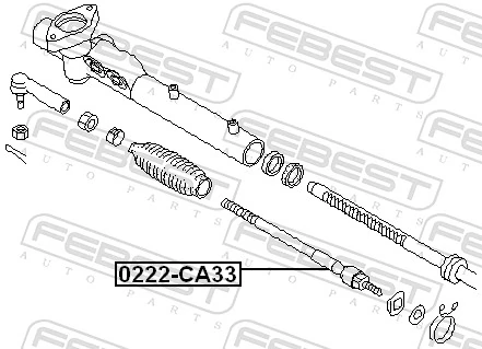 Тяга рульова поперечна Renault (RVI) 485212Y025 ціна, від 11.25 USD