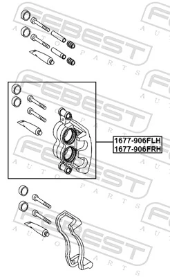 Купити RC12867C Raybestos Супорт гальмівний передній правий
