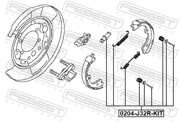 0204J32RKIT Febest 