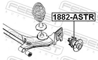 1882ASTR Febest Маточина задня
