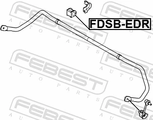 FDSBEDR Febest Прокладка стабільзатора заднього