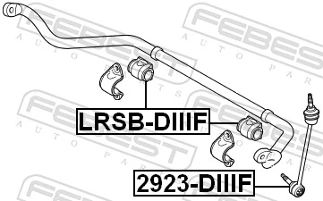 Подушка стабілізатора Allmakes LR015339G ціна, від 9.57 USD
