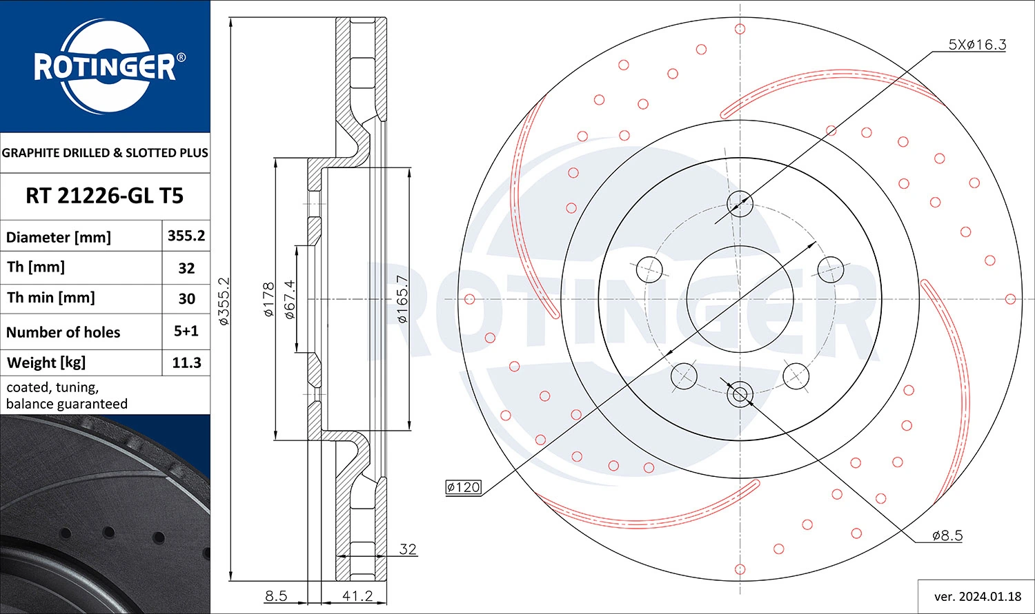 92245928 Opel Гальмо дискове переднє