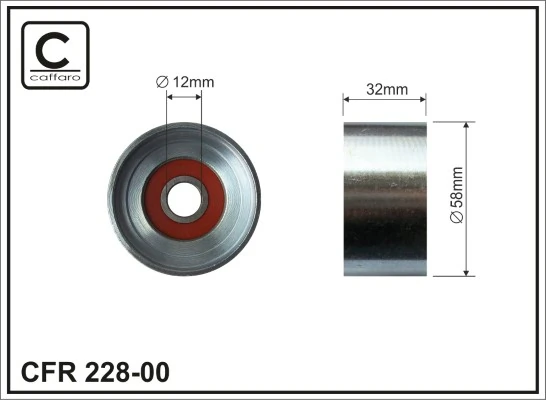 Ролик паразитний ГРМ VKM81003 SKF