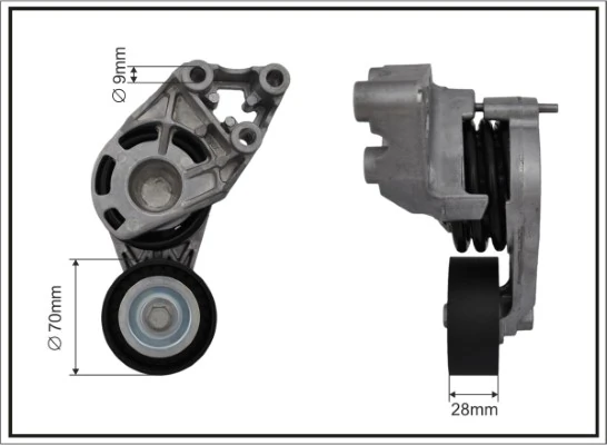 Натягувач приводного ременя Audi A2 хетчбек (8Z0) (2000 - 2005) ціна, від 15.20 USD