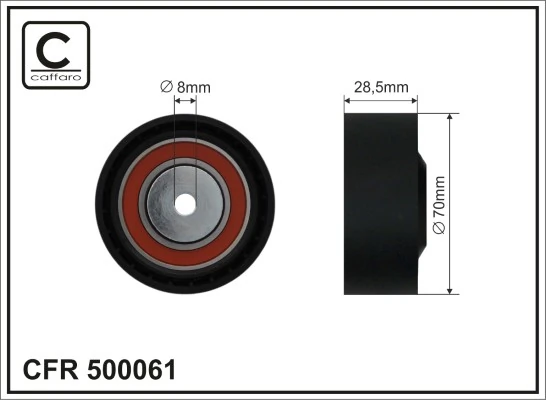 Натяжний ролик Magneti Marelli MPQ0890 ціна, від 18.38 USD