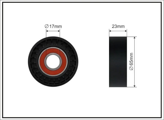 Натяжний ролик 500332622 Fiat/Alfa/Lancia