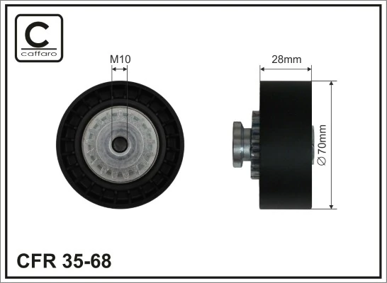 Купити RC3568 Polcar Натяжний ролик