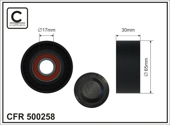 Натяжний ролик Nissan Qashqai II позашляховик (J11) (2013 - 2021) ціна, від 9.61 USD