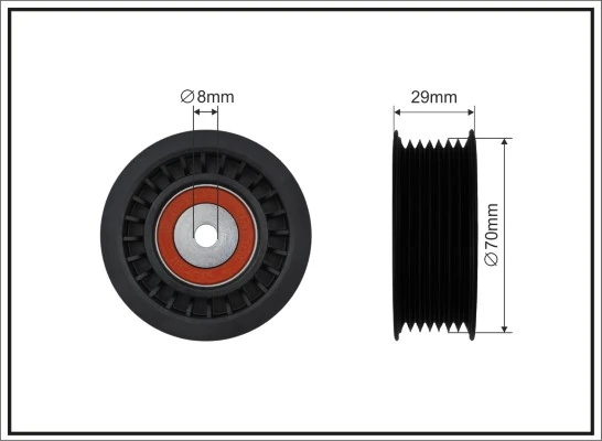 Натяжний ролик Mercedes 117507306R ціна, від 8.34 USD