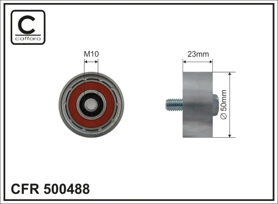 Купити 2528604000 Chrysler Ролик паразитний ГРМ
