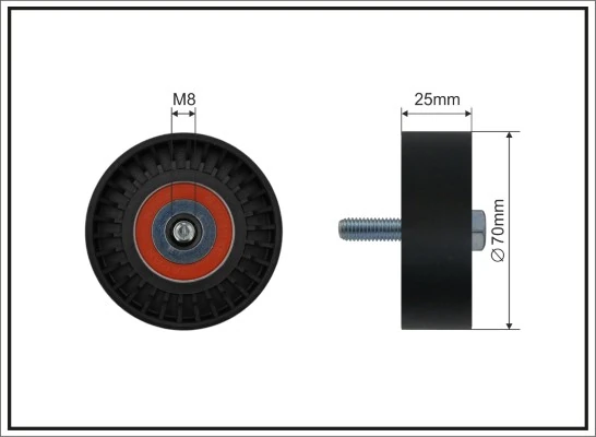 Натяжний ролик Magneti Marelli MPQ0109 ціна, від 14.06 USD