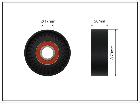 Натяжний ролик Hyundai Sonata V седан (NF) (2007 - 2010) ціна, від 12.39 USD