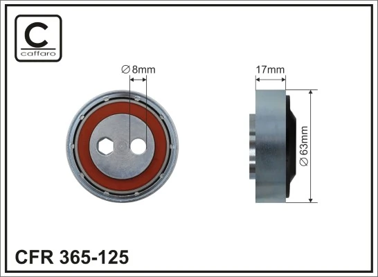 Купити MPQ1291 Magneti Marelli Натяжний ролик