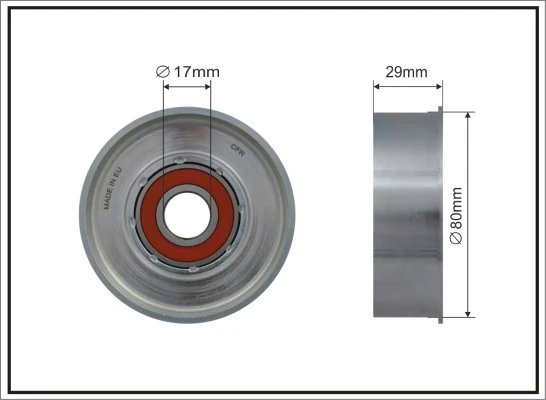 Натяжний ролик MPQ1346 Magneti Marelli