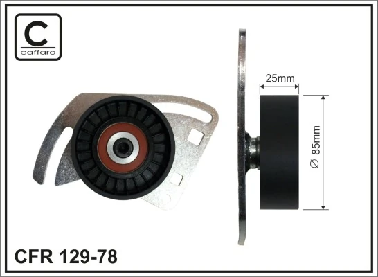 Ролик натягувача приводного ременя Timken IR9849