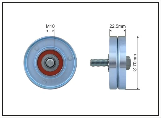 Ролик приводного ременя, паразитний Magneti Marelli 331316170862 ціна, від 14.91 USD